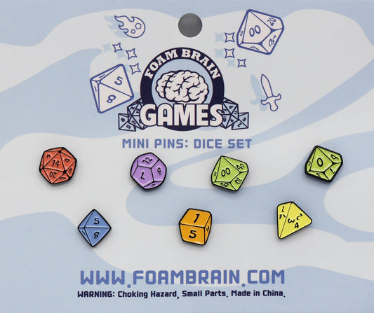 Mini Pins Dice Set
