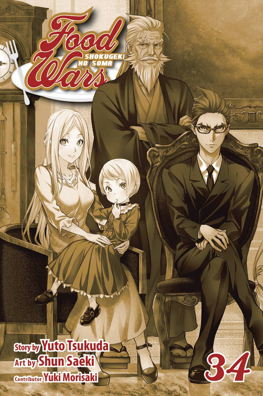 Food Wars Shokugeki No Soma Vol. 34