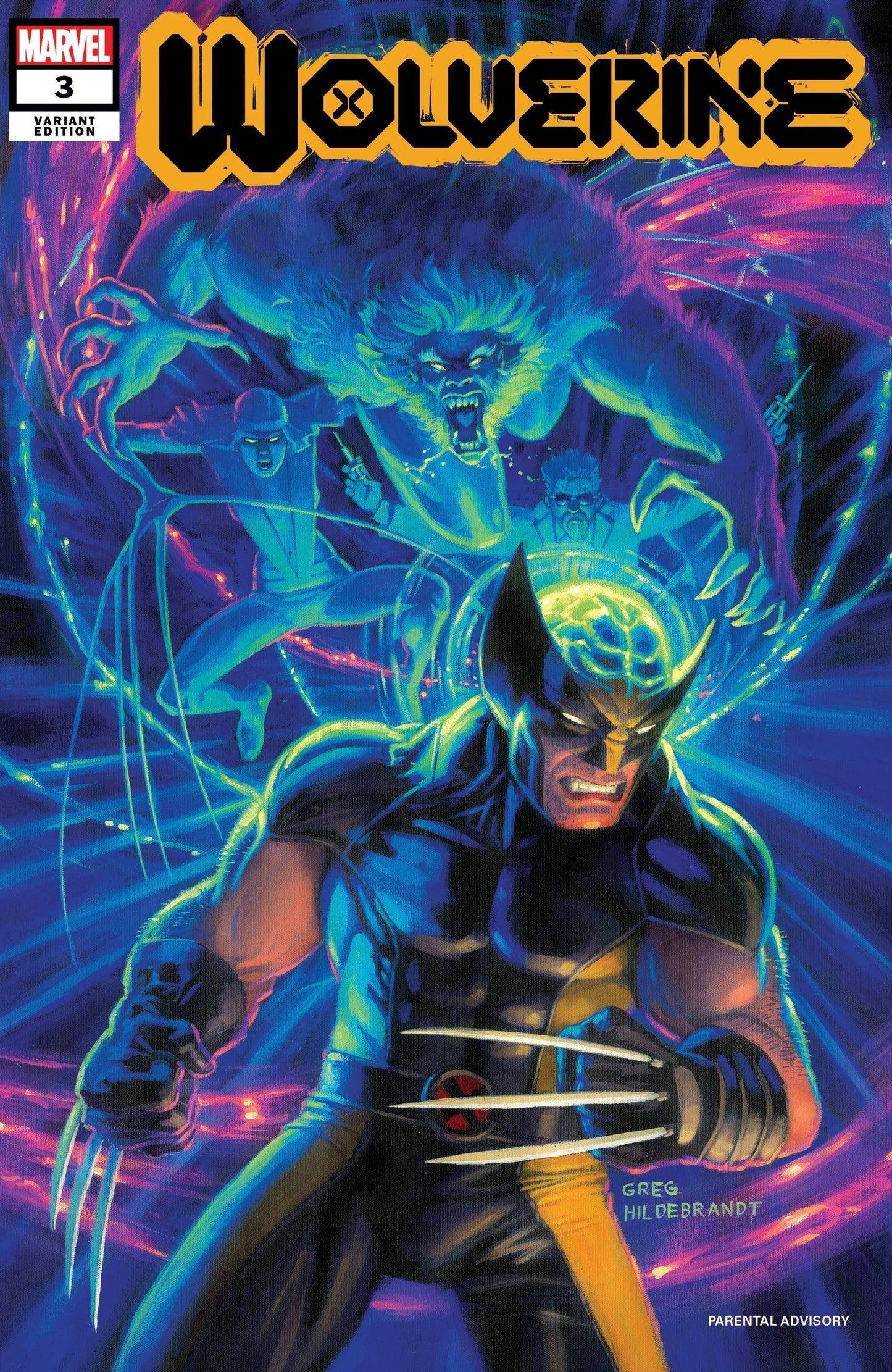 Wolverine #3 Kubert Hildebrandt Variant