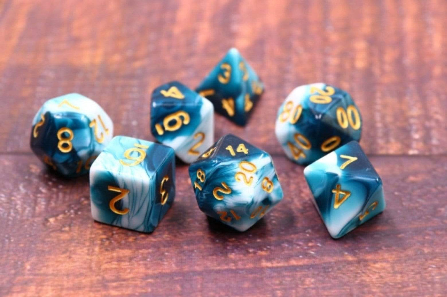 Tidal Waves RPG Dice Set