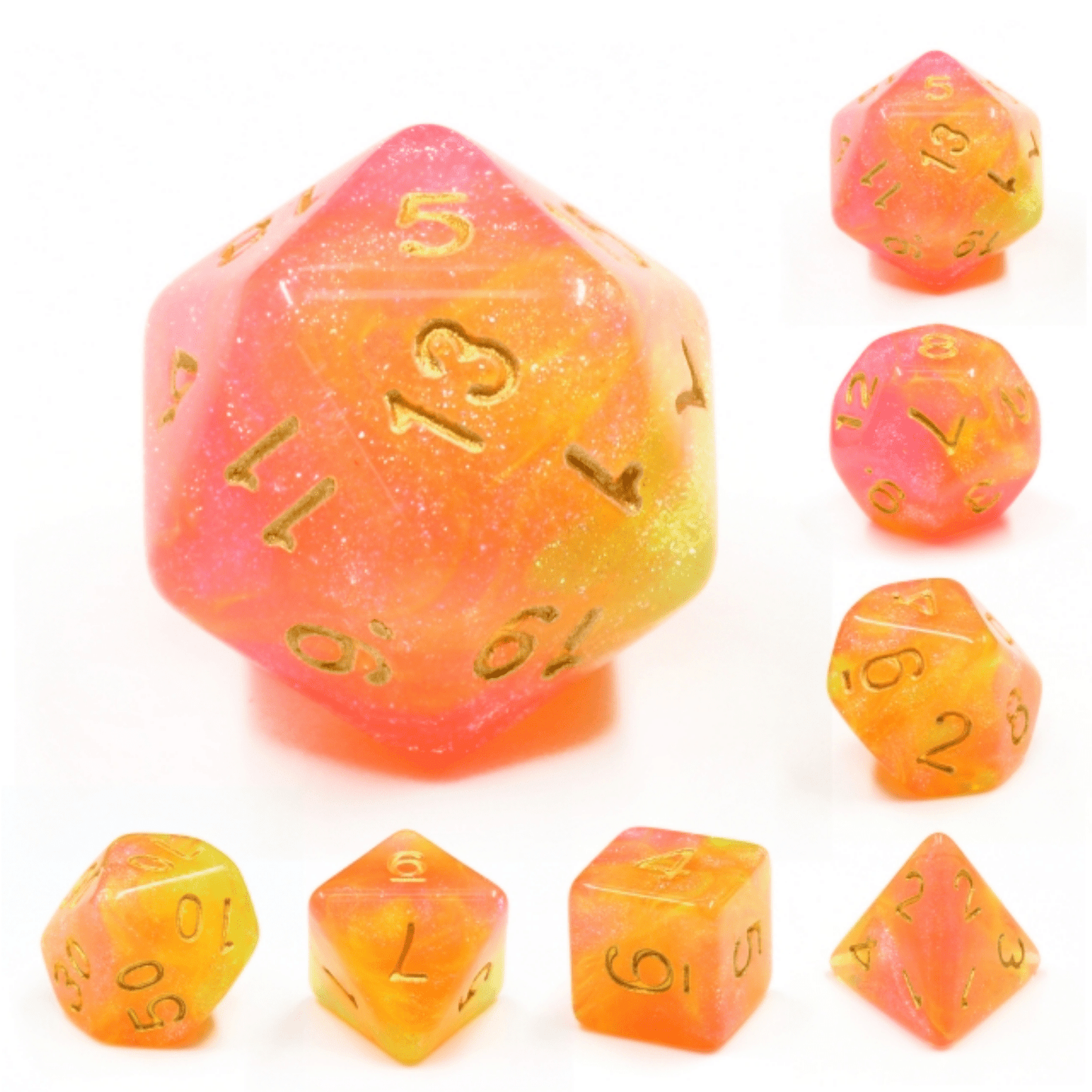 Tequila Sunrise Dice