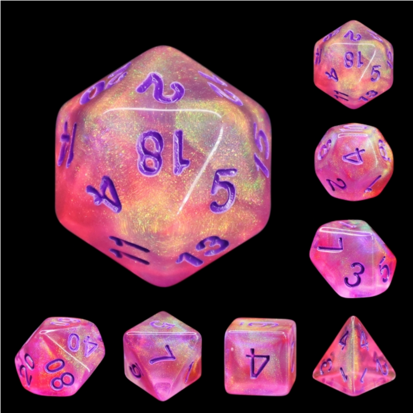 Cheshire RPG Dice Set