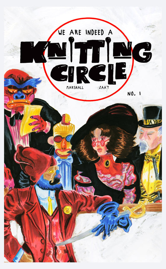 We Are Indeed A Knitting Circle